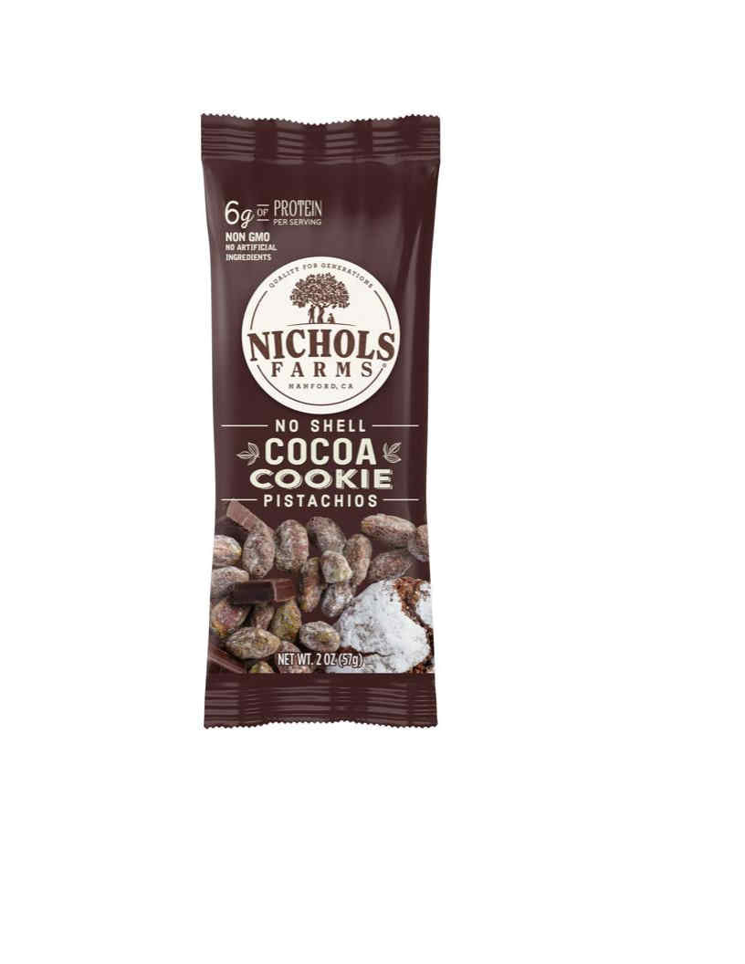 Nichols Farms No Shell Cocoa Cookie Pistachios