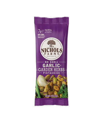 Nichols Farms No Shell Garlic Garden Herbs Pistachios