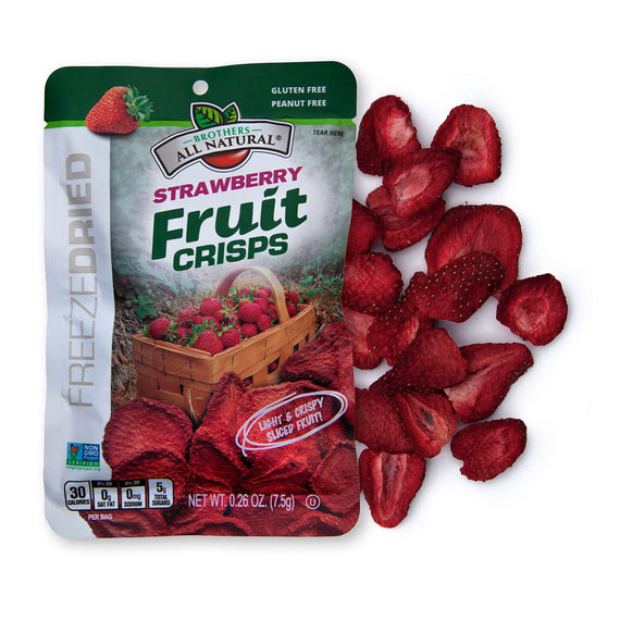 Brother's All Natural Fruit Crisps - Strawberry