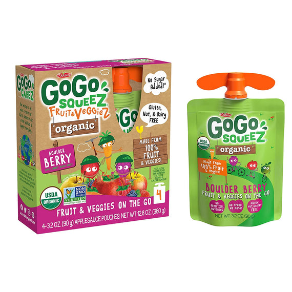 GoGo Squeez Boulder Berry Fruit & Veggiez