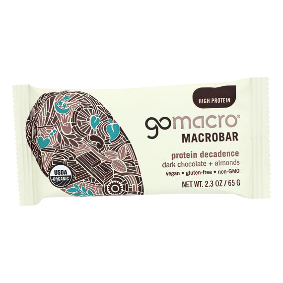 GOMACRO - Protein Decadence (Dark Chocolate Almond)