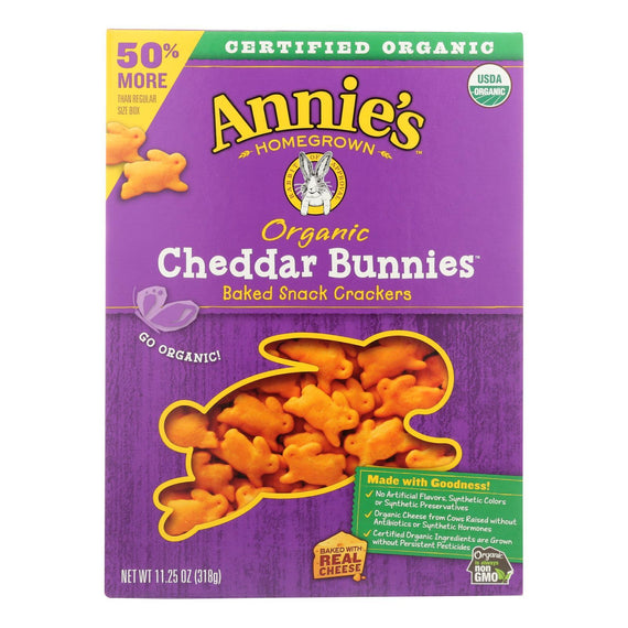 Annie's Homegrown Organic Cheddar Bunnies