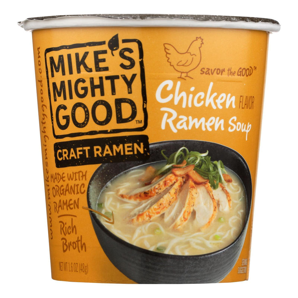 Mike's Mighty Good Chicken Ramen Soup Cup