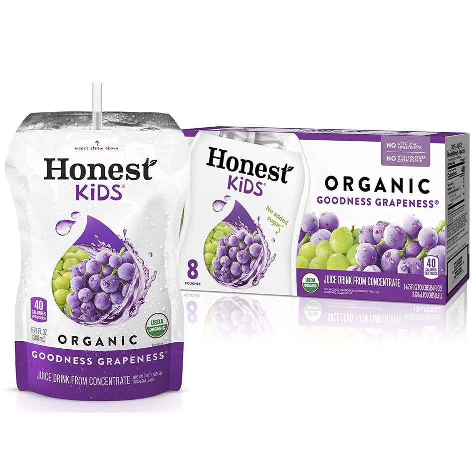 Honest Kids Juice - Organic Goodness Grapeness