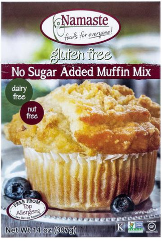 Namaste Foods No Sugar Added Muffin Mix