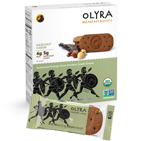 Olyra Carob Hazelnut Breakfast Biscuits