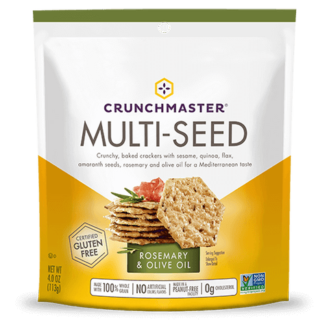 Crunchmaster Multiseed Cracker - Rosemary & Olive Oil