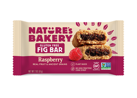 Nature's Bakery Ancient Grains Fig Bar - Raspberry (Gluten Free): 36 bars