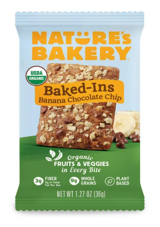 Nature's Bakery Banana Chocolate Chip Baked-Ins