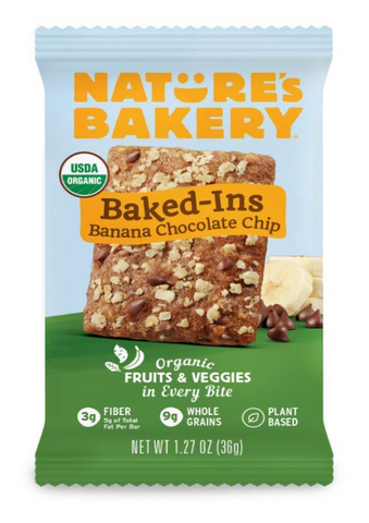 Nature's Bakery Banana Chocolate Chip Baked-Ins