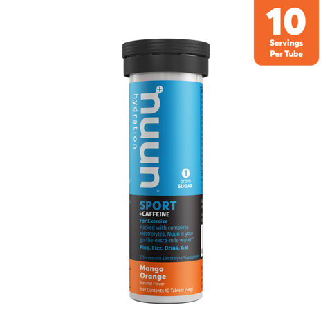 Nuun Hydration - Mango Orange + Caffeine Sport Drink Tablets