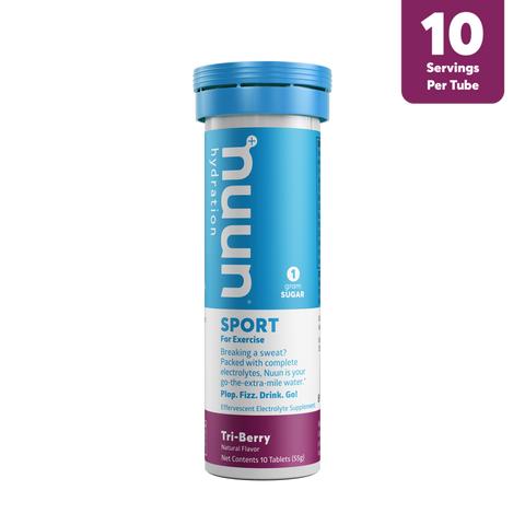 Nuun Hydration - Tri-Berry Sport Drink Tablets