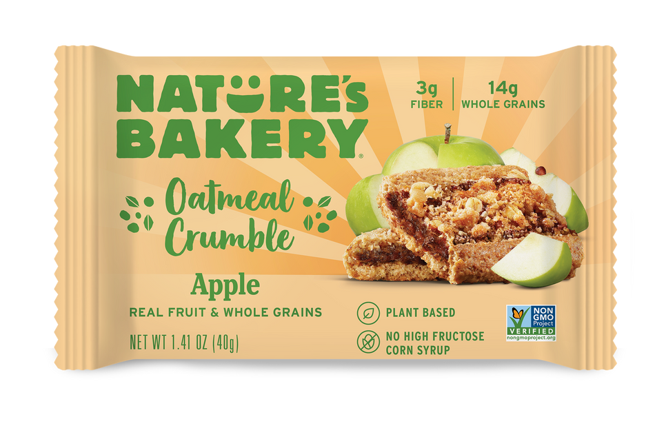 Nature's Bakery Apple Oatmeal Crumble Bars