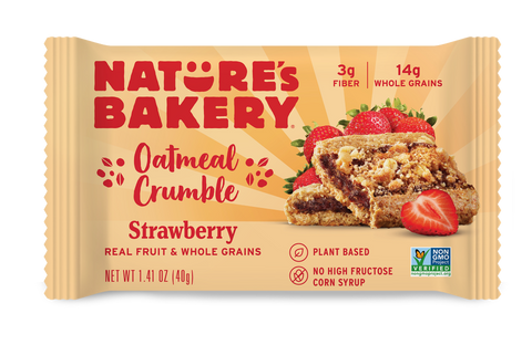 Nature's Bakery Strawberry Oatmeal Crumble Bars