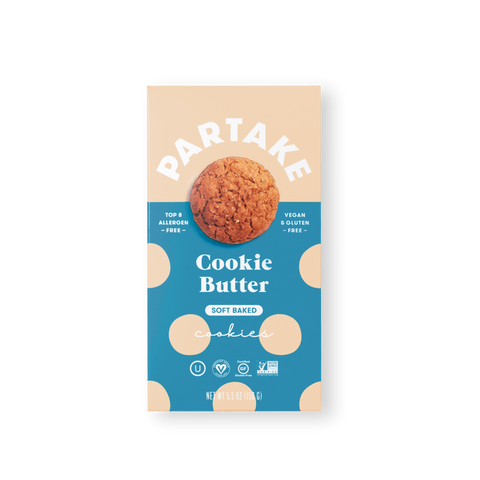 Partake Foods - Soft Baked Cookie Butter Cookies