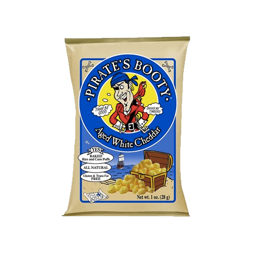 Pirate's Booty White Cheddar: 144 bags