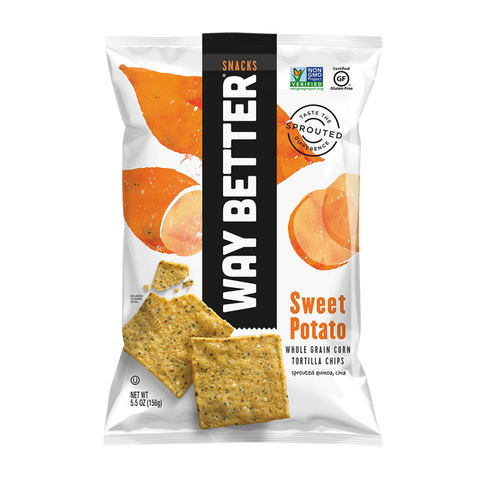 Way Better Snacks - Sweet Potato Tortilla Chips Snack Pack