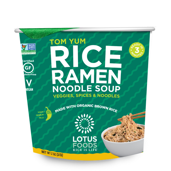 Lotus Foods Tom Yum Rice Ramen Noodle Soup